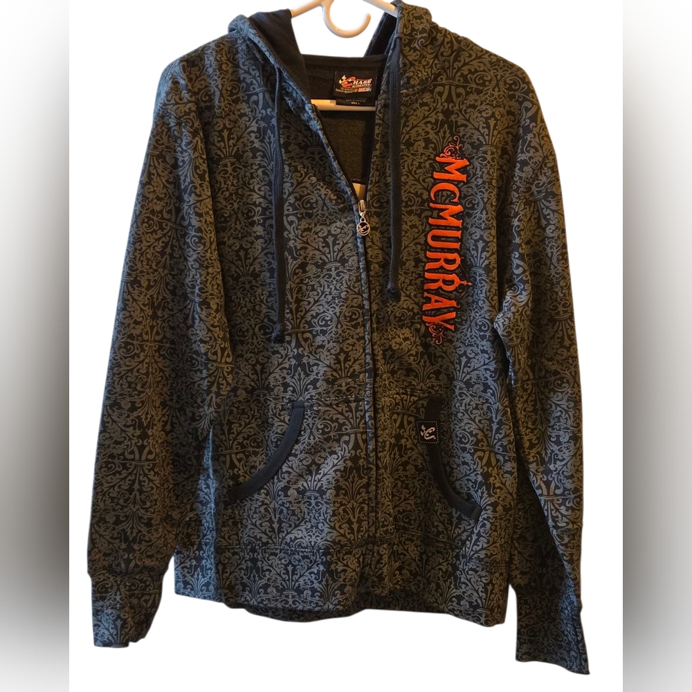 NASCAR Jamie McMurray Full Zip Jacket Size L Chase Authentics Trackside Apparel